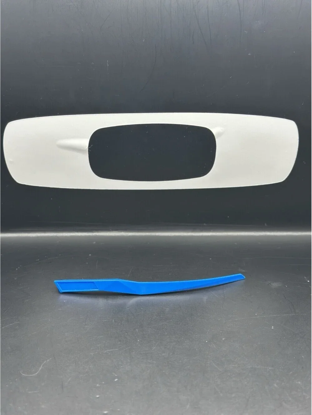 Oakley Sutro Polished Blue OEM Left Replacement Arm (No Icon)